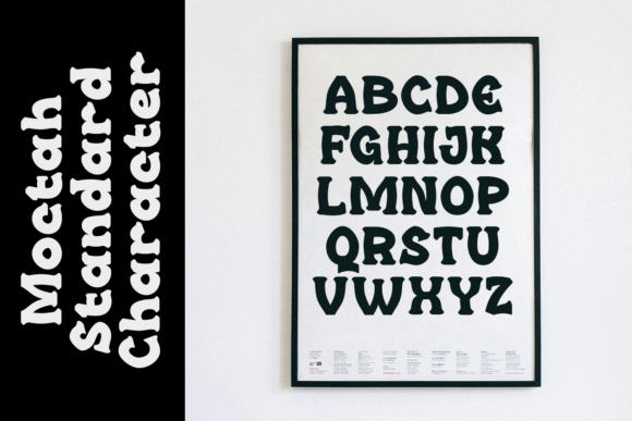 Moctah Font PNG with transparent background - Preview 2