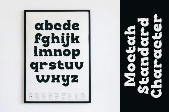 Moctah Font PNG with transparent background - Preview 4