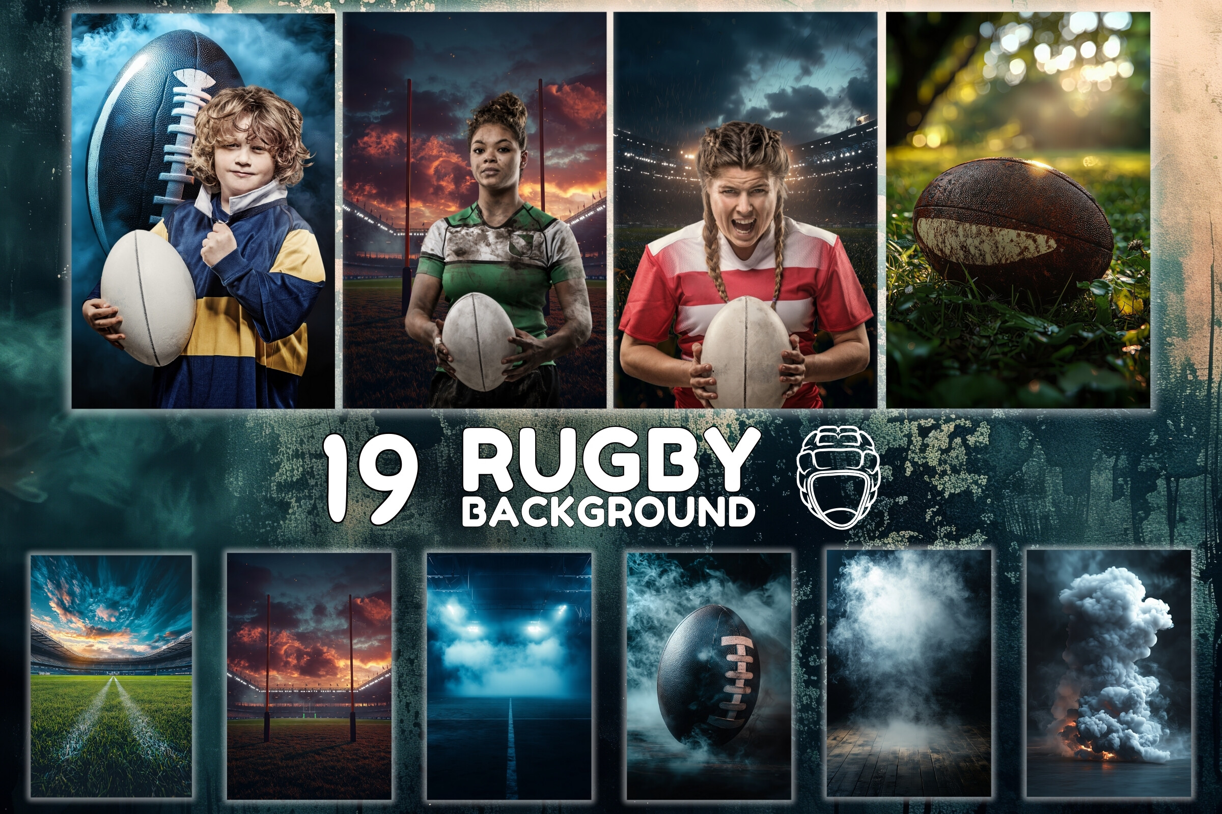 Science Rugby Background Rugby Backdrops Sport Backgrounds Graphic by WhimsyDigitalHub ...