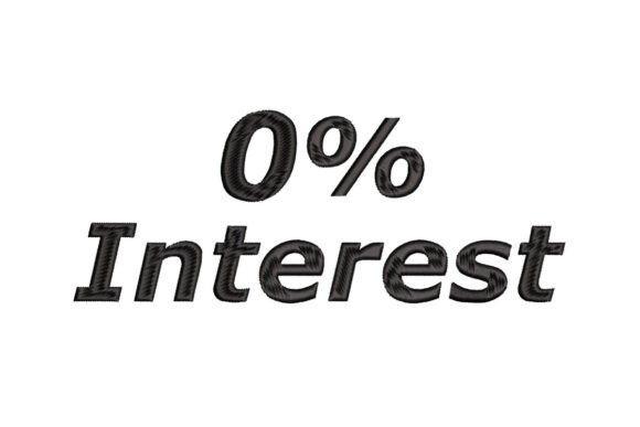 0% Interest