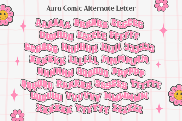 Aura Comic Font - Preview 4