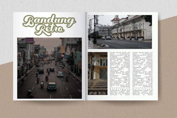 Bandung Retro Font - Preview 1