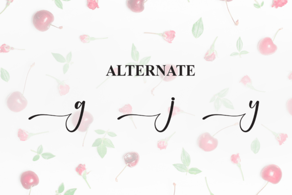 Cherry Font - Preview 6