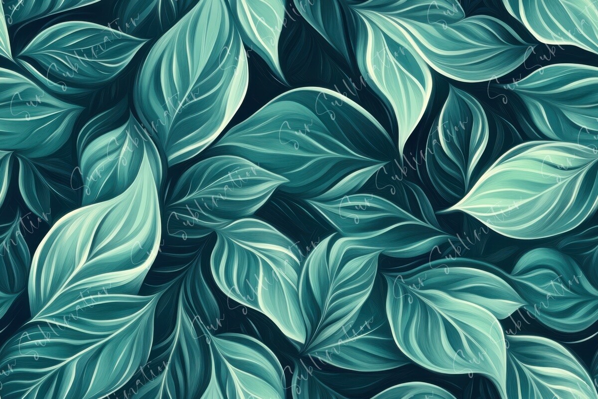 CloseUp of Lush Tropical Seamless Graphic by Sun Sublimation · Creative ...
