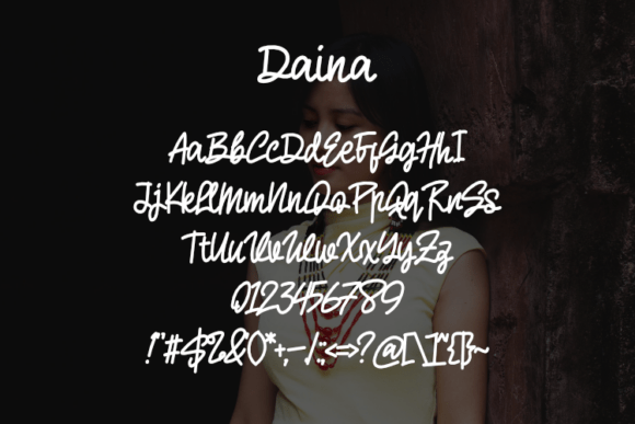 Daina Font - Preview 1
