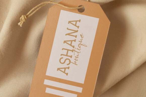 Diagonal Brown Font - Preview 5