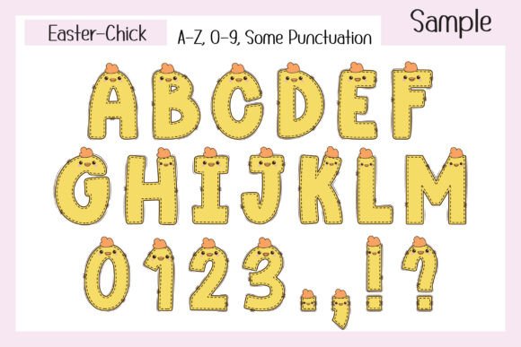 Easter Font - Preview 4