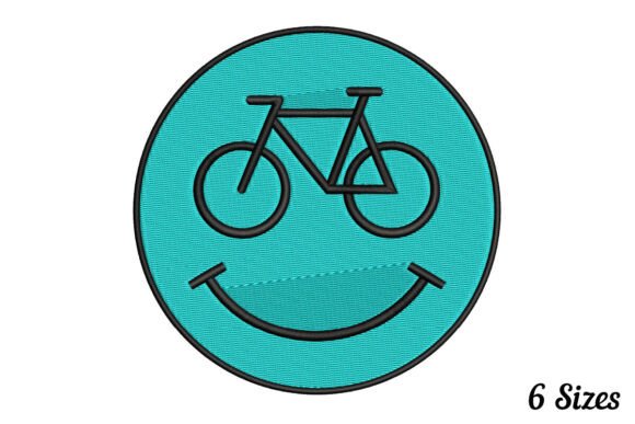 Funny Bicycle Smile Face Cycle Smiley