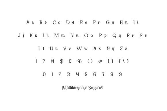 Galastori Font PNG with transparent background - Preview 4