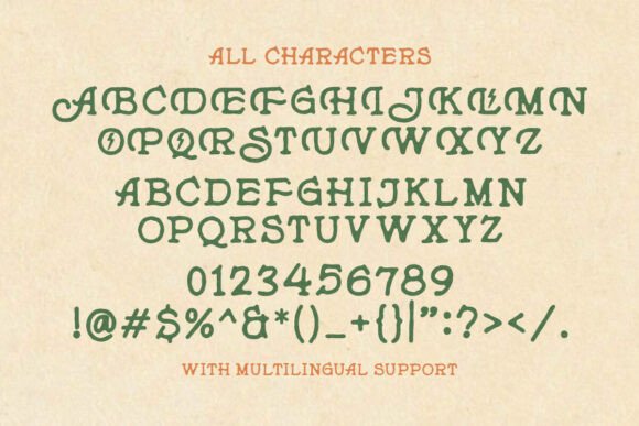 Green Future Font - Preview 5