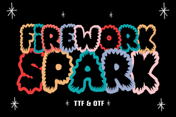 Happy New Year Font - Preview 1
