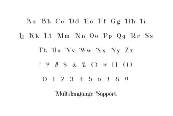 Journeywork Font PNG with transparent background - Preview 2