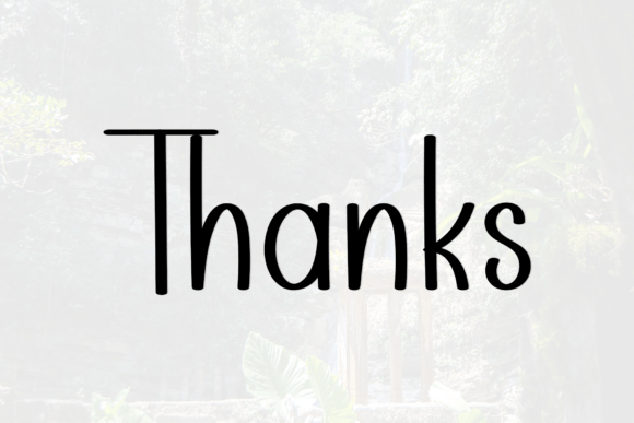 Jungle Adventure Font PNG with transparent background - Preview 1