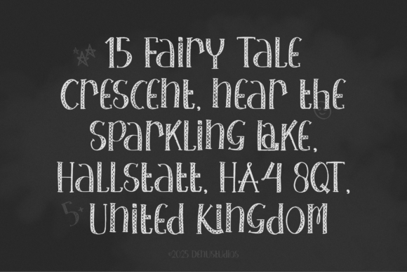 Kanvase Chalks Font PNG with transparent background - Preview 1