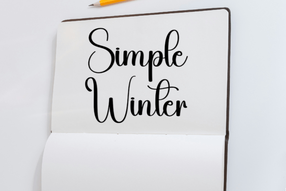 Lightning Handmade Font font preview - 4