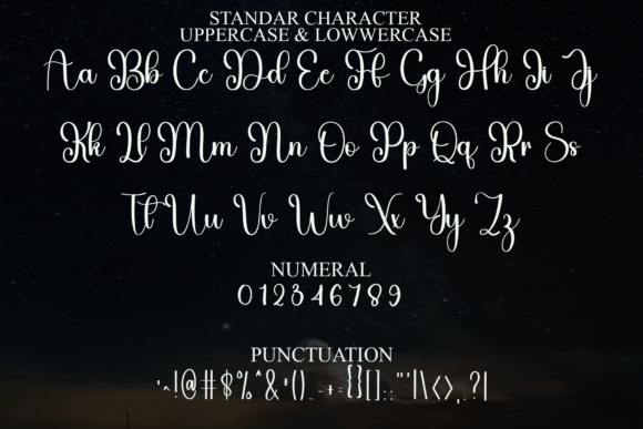 Lightning Handmade Font font preview - 6