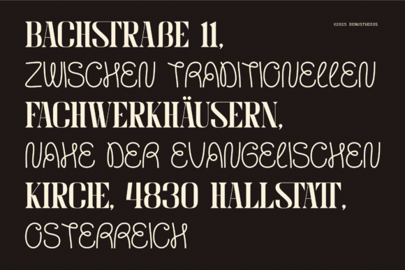 Meciera Font PNG with transparent background - Preview 5