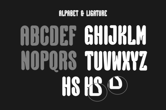 Nelochs Font PNG with transparent background - Preview 3