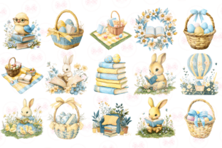 Pastel Easter Clipart Graphic by Markicha Art · Creative Fabrica