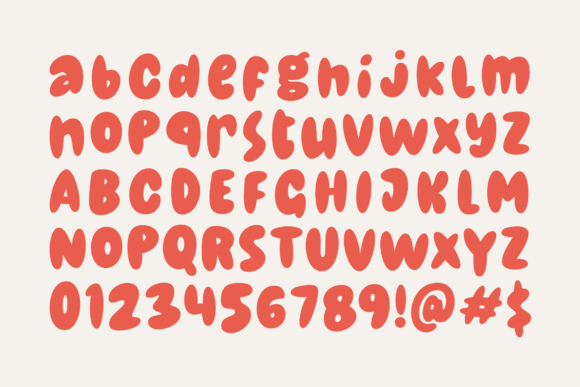 Playful Monalisa Font PNG with transparent background - Preview 1