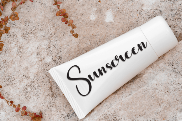 Rainbow California Font PNG with transparent background - Preview 3