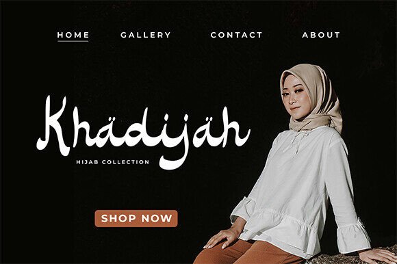 Sajadah Font PNG with transparent background - Preview 2