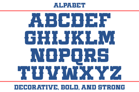 Sheltown Font PNG with transparent background - Preview 2