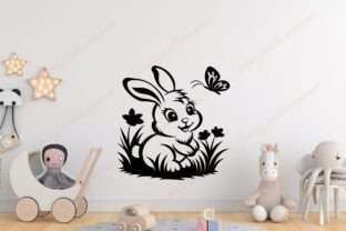 20 Bunny SVG Cute Rabbit Clipart Graphic by MeawwaDigitalArts ...
