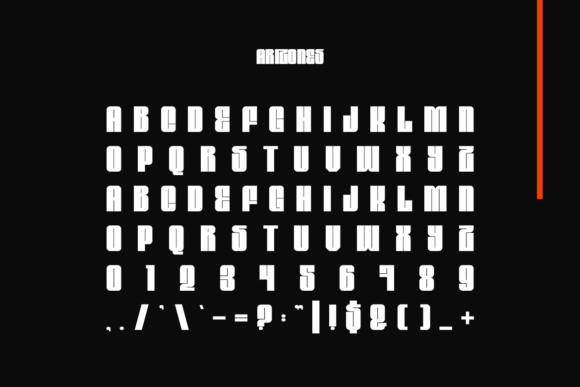 Arizones Font - Preview 1