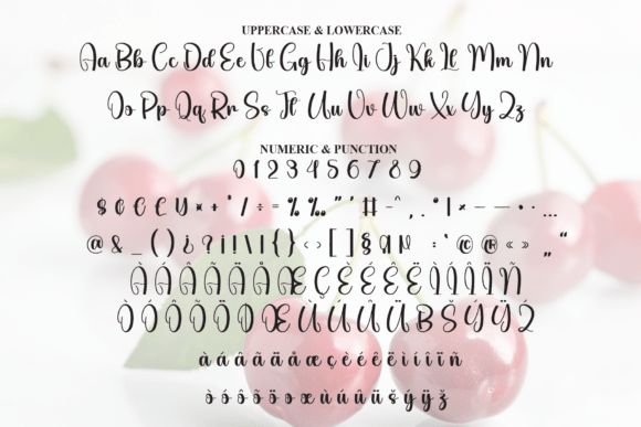 Cherry Font - Preview 6