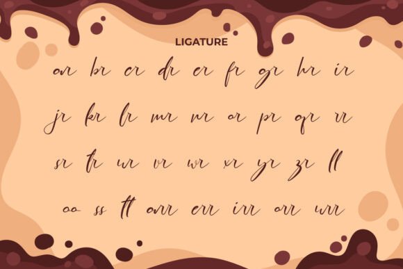 Choco Belgium Font - Preview 4