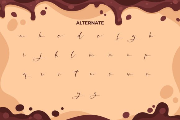 Choco Belgium Font - Preview 6
