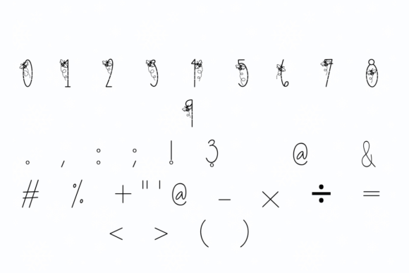 Cute Bee Font - Preview 2