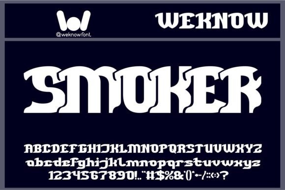 Dark Light Warrior Font - Preview 2