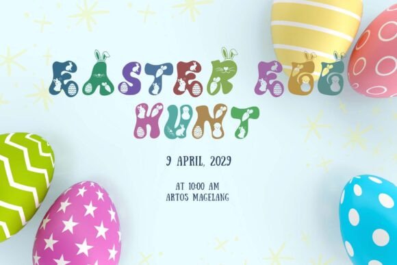 Easter Family Font - Preview 3
