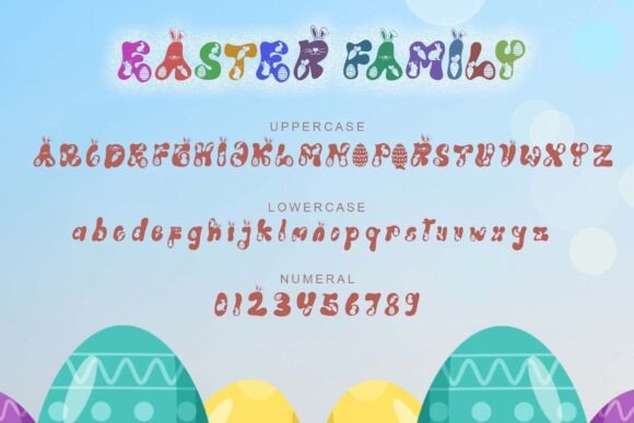 Easter Family Font - Preview 4