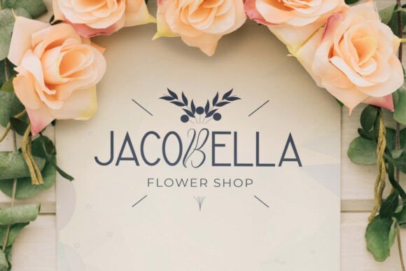 Flower Snow Font PNG with transparent background - Preview 5