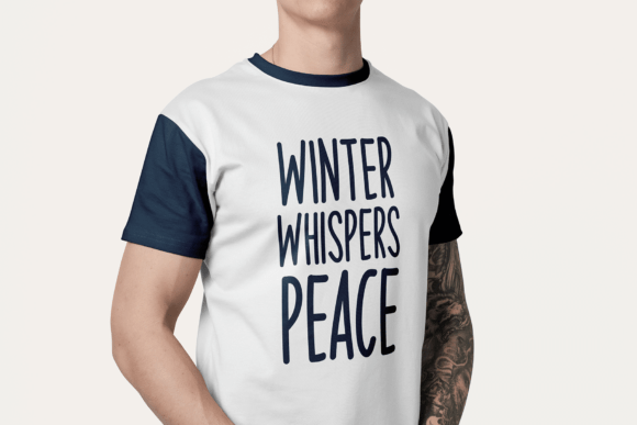 Frozen Ground Font PNG with transparent background - Preview 1