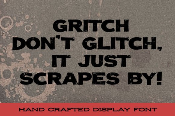Gritch Font - Preview 2