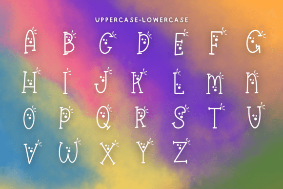 Holi Festival Font - Preview 1