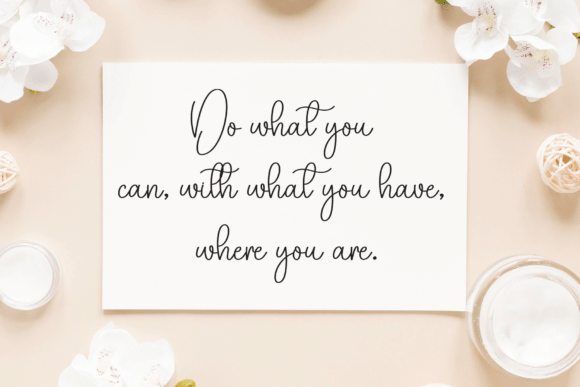 Juliantine Font PNG with transparent background - Preview 2