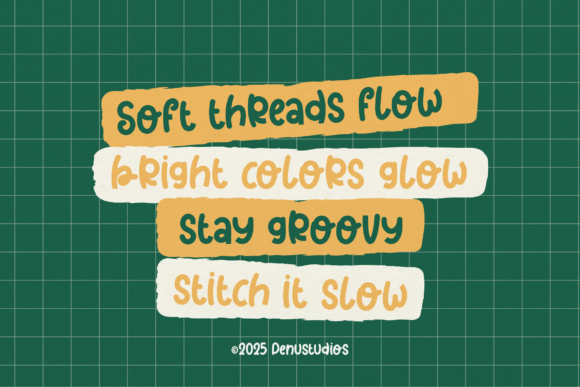 Komachi Wiggler Font PNG with transparent background - Preview 5