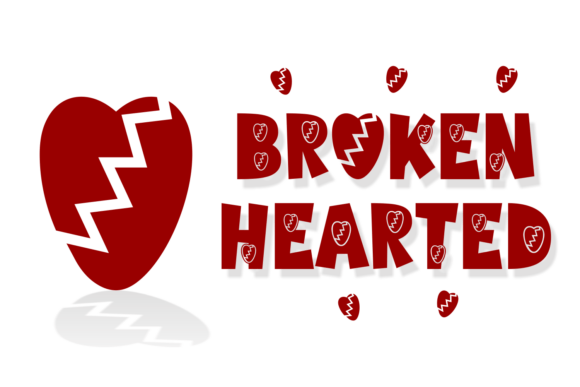 Love Betrayer Font PNG with transparent background - Preview 1