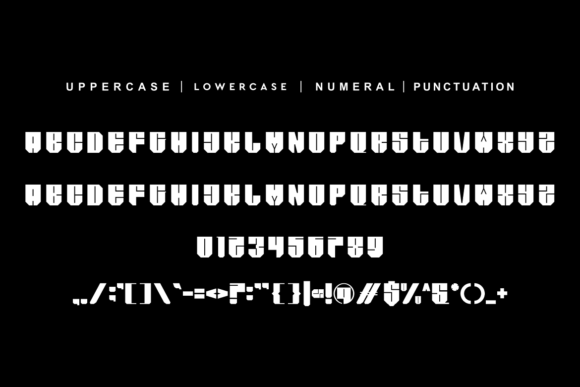 Mecrow Font PNG with transparent background - Preview 2