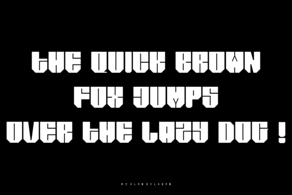 Mecrow Font PNG with transparent background - Preview 4