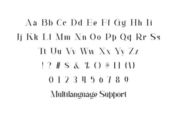 Metamorphic Font PNG with transparent background - Preview 4