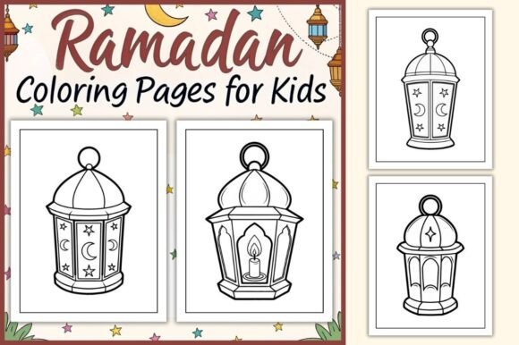 Ramadan Lantern Coloring Pages