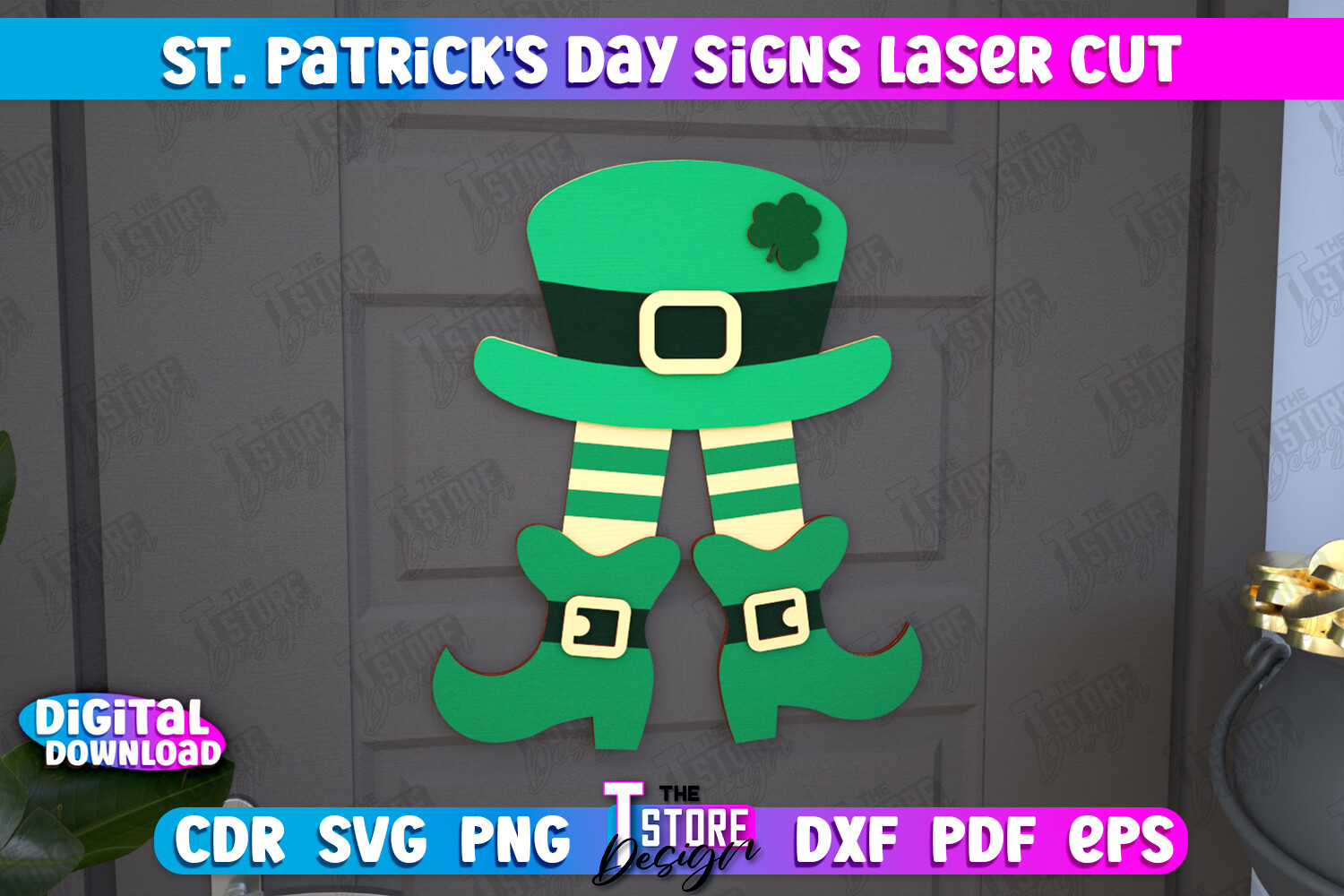 St. Patrick's Day Signs | Wall Decor · Creative Fabrica