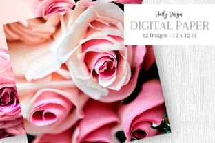 Vintage Roses, Floral Digital Paper Graphic by jallydesign · Creative ...