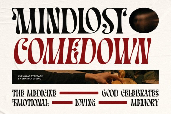 Avenolas Font - Preview 4